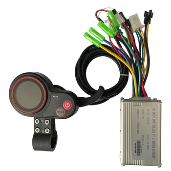 36V 48V 250W/350W 15A Контроллер электрического Велосипеда с Цветным ЖК-дисплеем USB Interface Kit для Электрического Скутера Ebike
