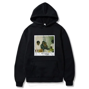 Kendrick Lamar Good Kid /Мужские /Женские Модные Футболки в стиле Рэп-музыки, мужская Уличная Одежда со Свободным Принтом, Черная футболка