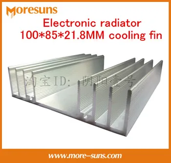 2 шт. Электронный модуль радиатора радиатор IC теплопроводящая пластина 100*85*21.8 Мм охлаждающее ребро