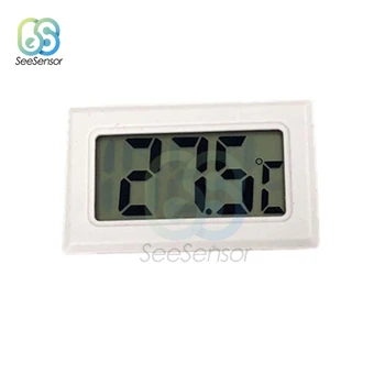 Встроенный ЖК-цифровой термометр, удобный измеритель температуры в помещении, датчик температуры, термометр для морозильной камеры холодильника